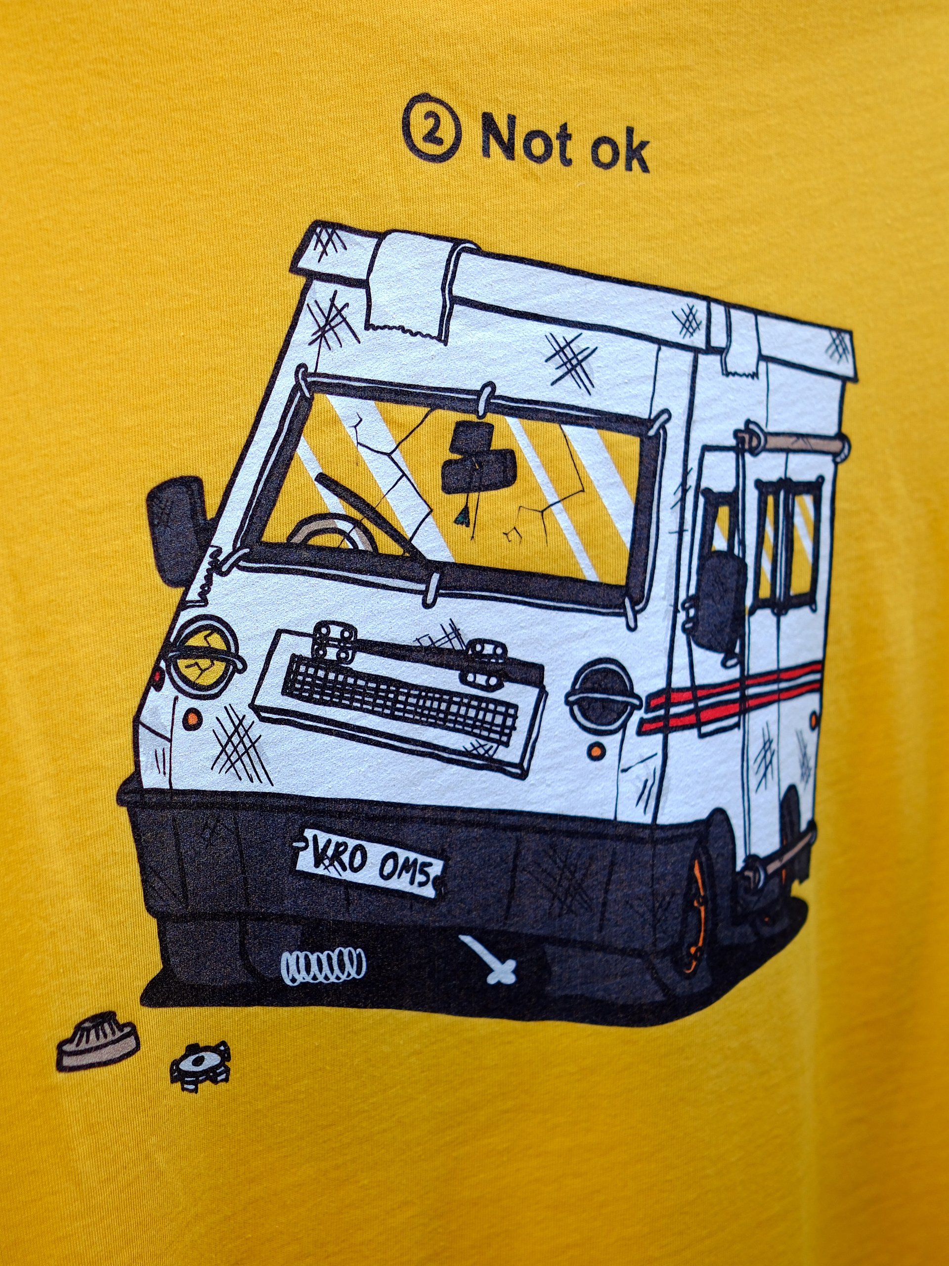 "ok, not-ok" T! (front and back print!) product image (3)