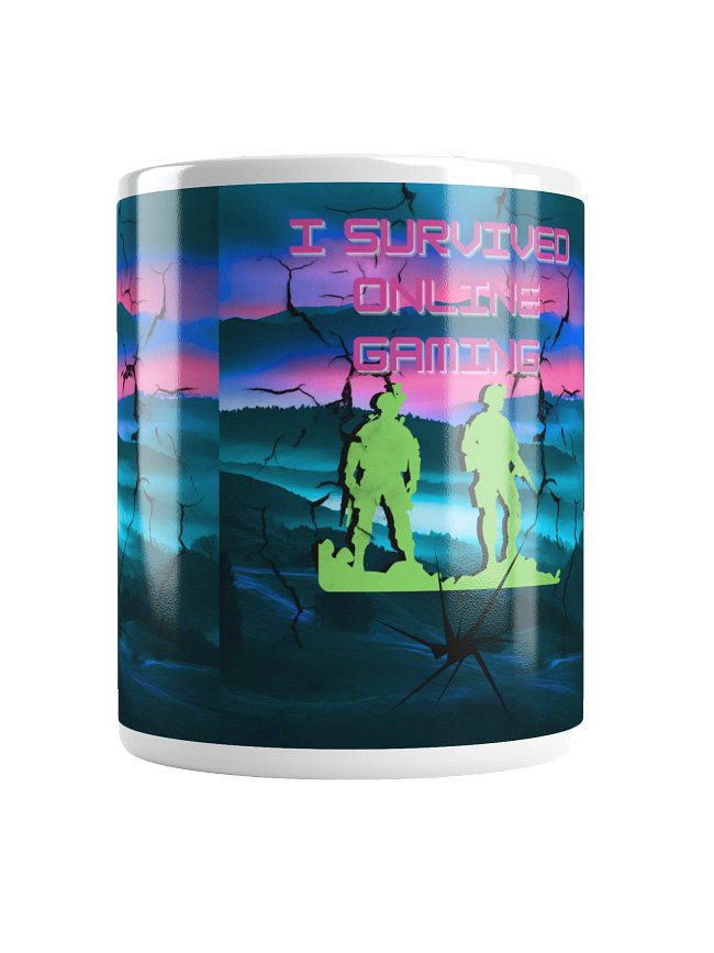"I Survived Gaming" Mug