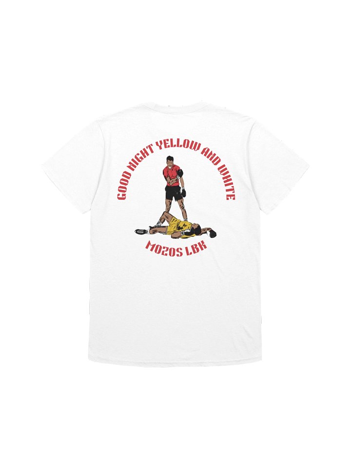 Good Night Yellow and White T-Shirt product image (2)