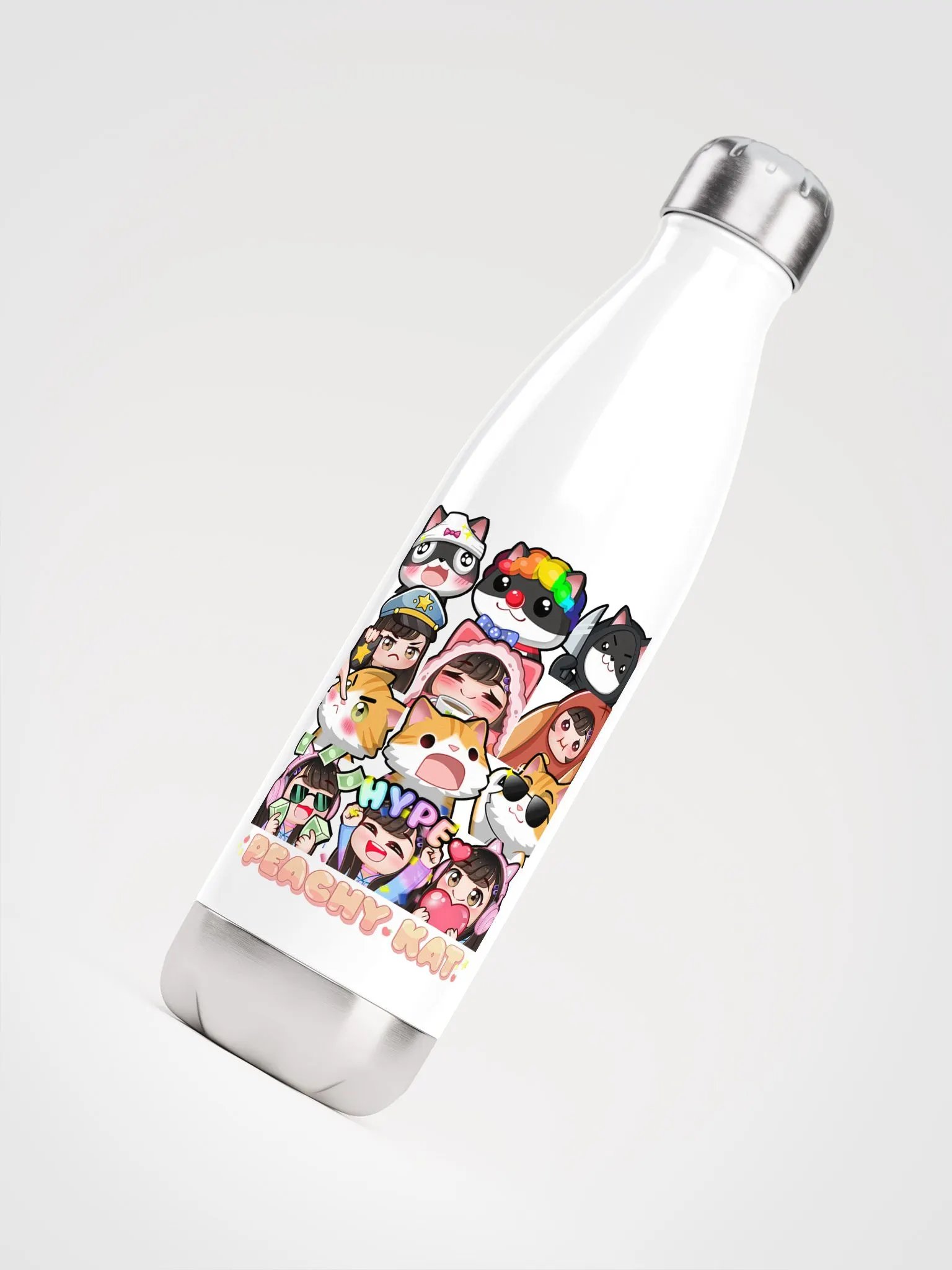 PeachyKat Emote Water Bottle product image (4)