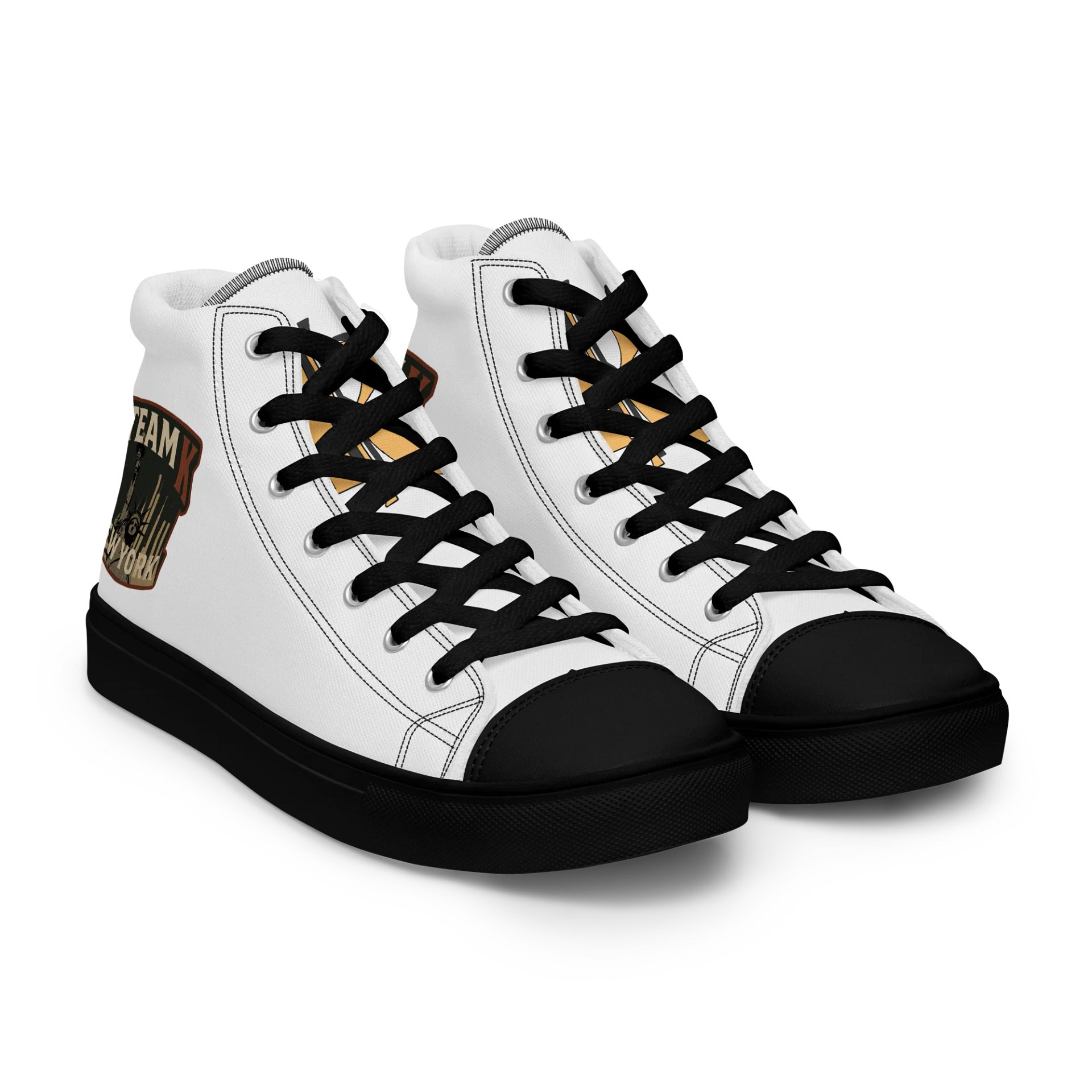 Team K New York Women's High Top Canvas Shoes product image (8)