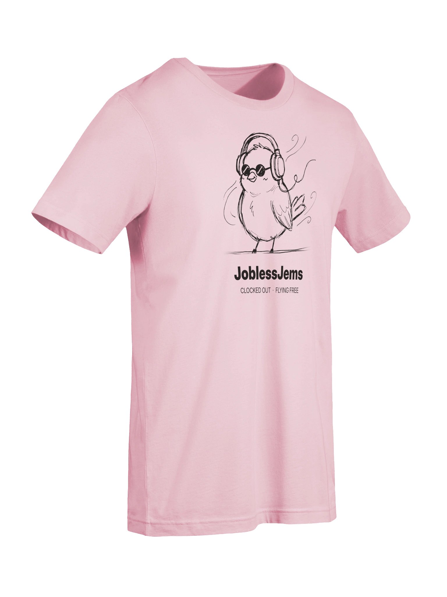Finn the Finch Tee | Clocked Out, Flying Free product image (19)