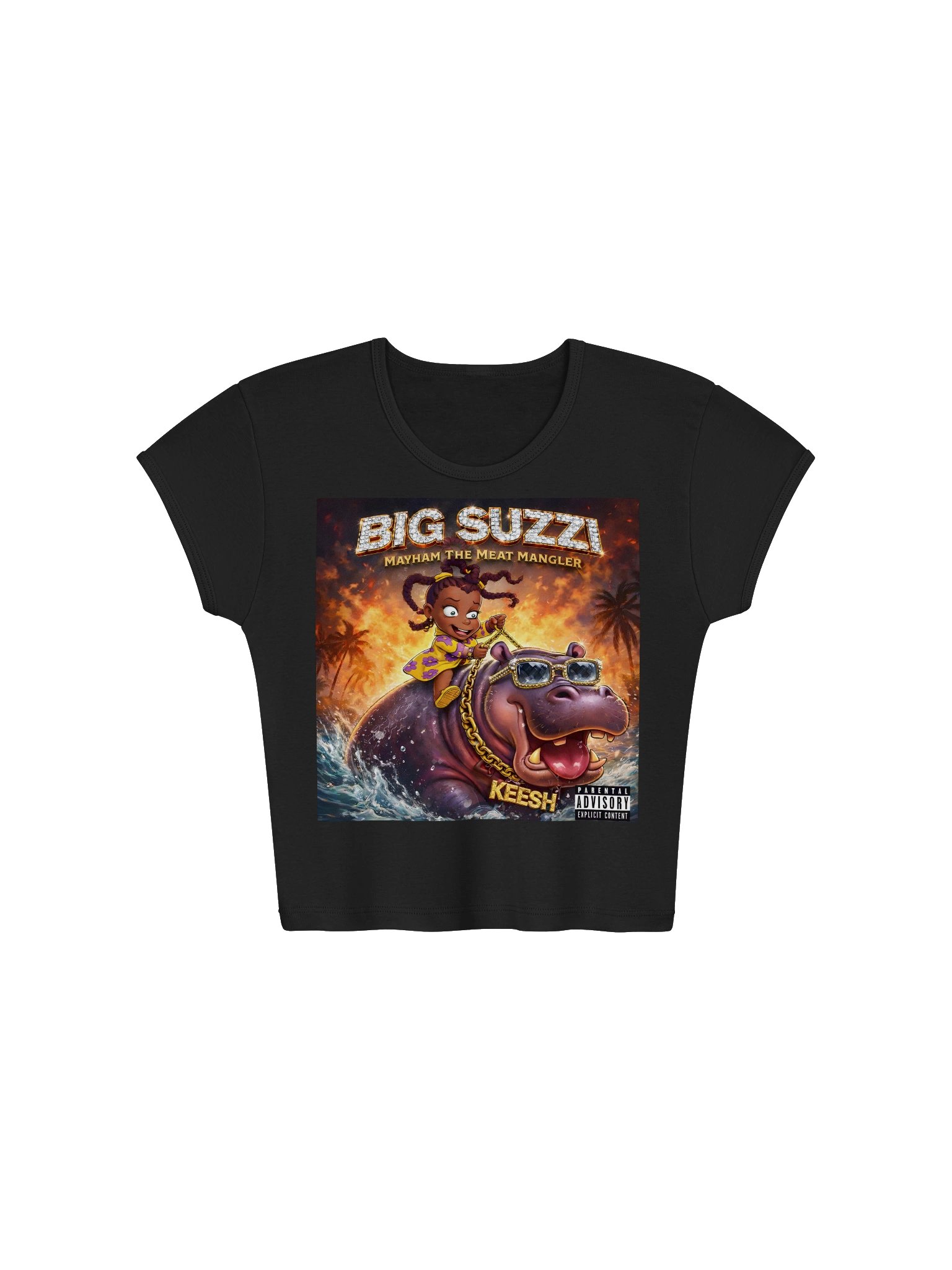 Big Suzzi Limited Edition Fitted Crop Top product image (5)