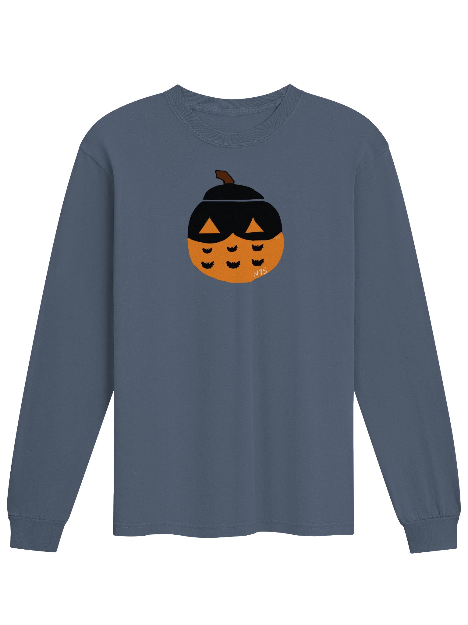 Mask-O-Lantern long sleeve tee product image (2)
