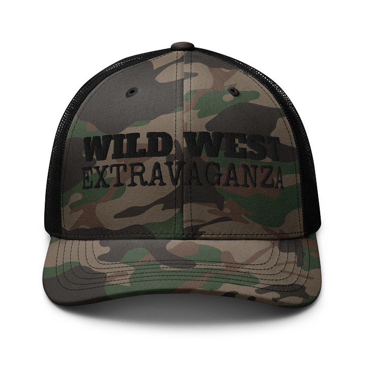 Subdued WWE Camo Trucker Hat product image (1)