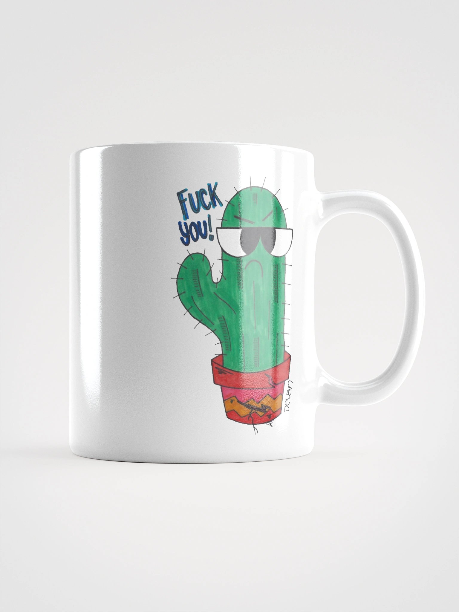 Rude Cactus Mug product image (1)