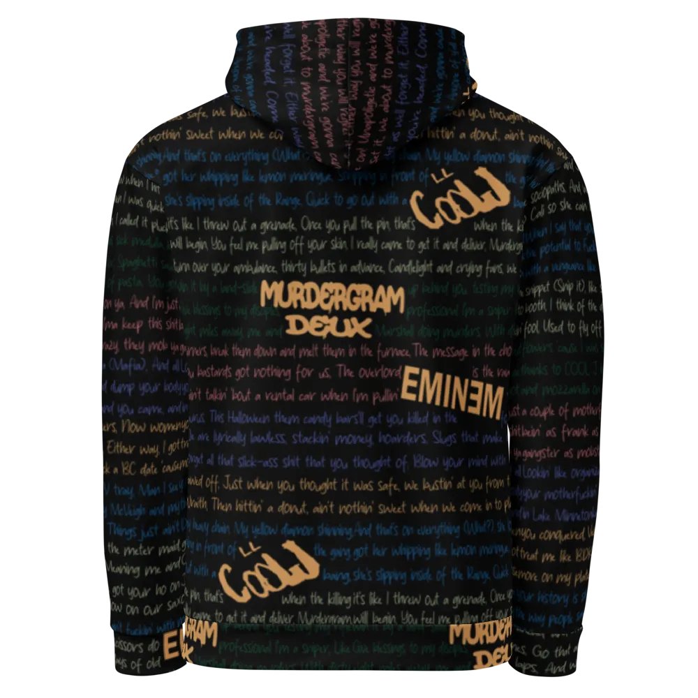 Murdergram Deux - LL Cool J ft. Eminem - BLACK/MULTI-COLOURED - Unisex Hoodie product image (3)