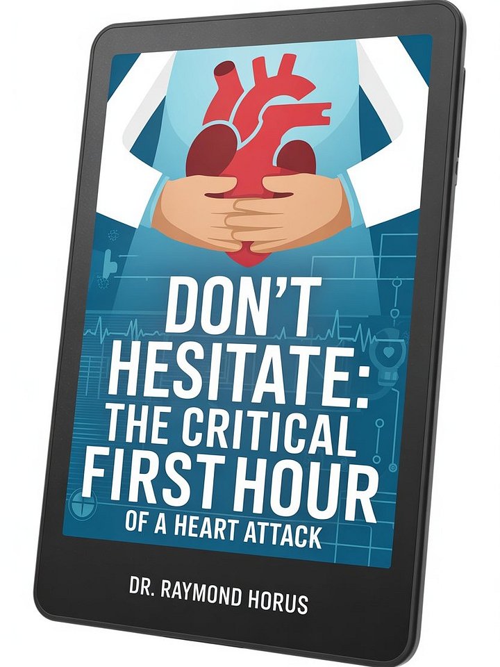 DON'T HESITATE The Critical First Hour of a Heart Attack Your Step-by-Step Action Plan to Save Your Life or Someone Else's product image (1)