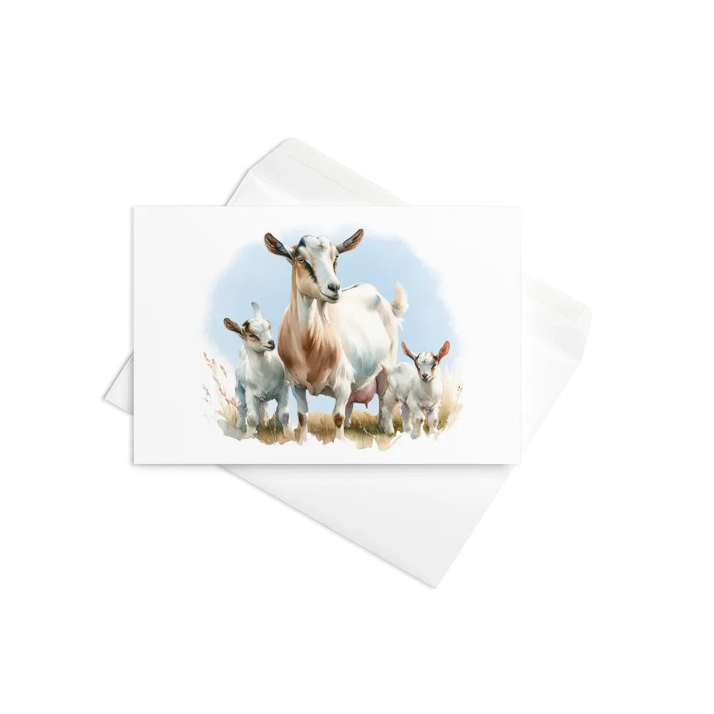 Nigerian Dwarf Mama - Greeting Card product image (9)