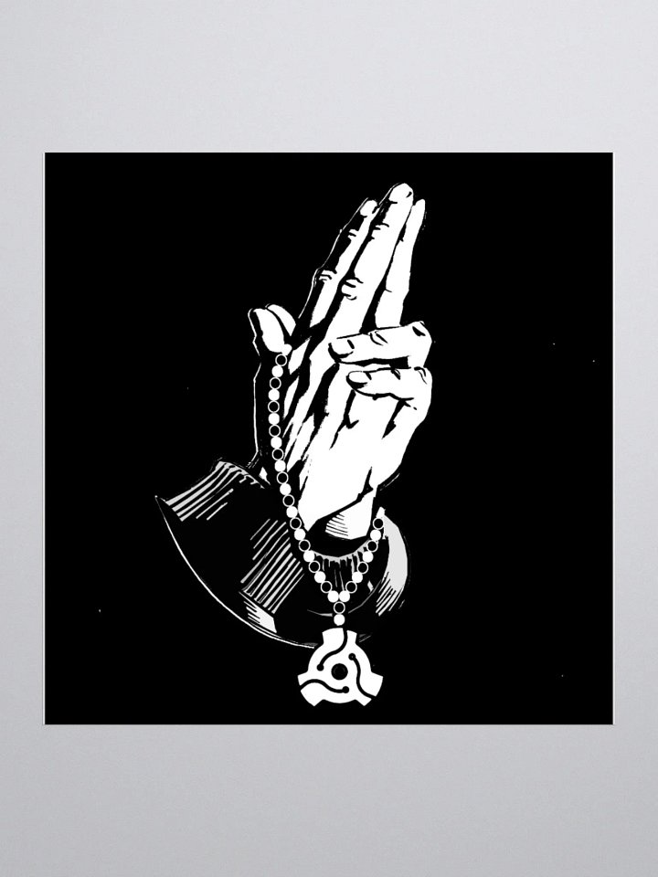 GUNFINGER PRAYER STICKER product image (3)