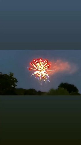 Beautiful Night To See Community Setting Off #fireworks