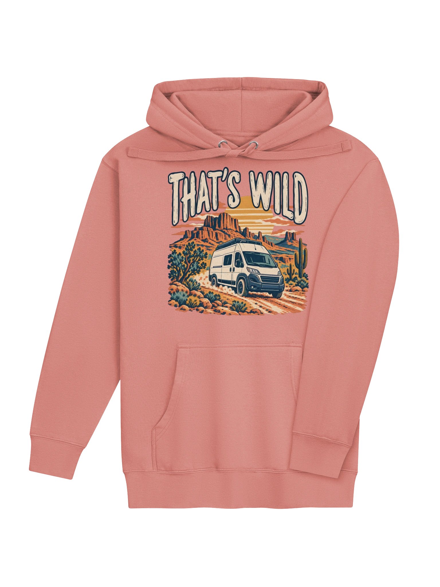 That's Wild Hoodie | Dusty Rose product image (8)