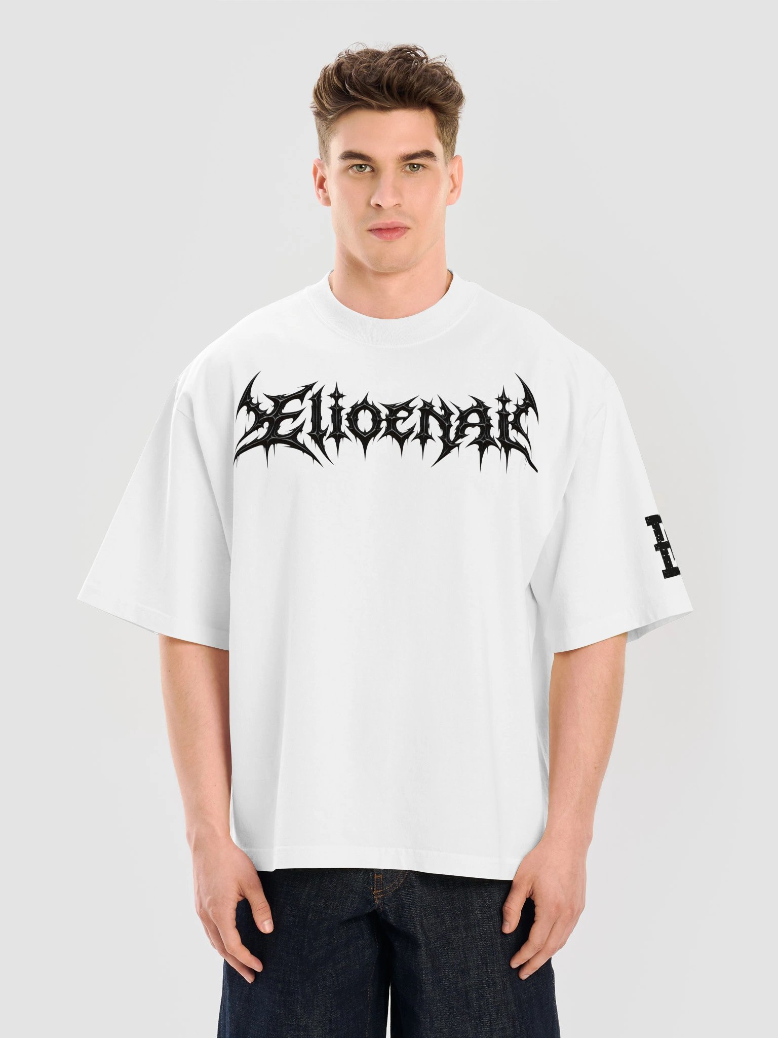 Elioenai "SIGILISM CROSS" Baggy Gym Tee product image (29)