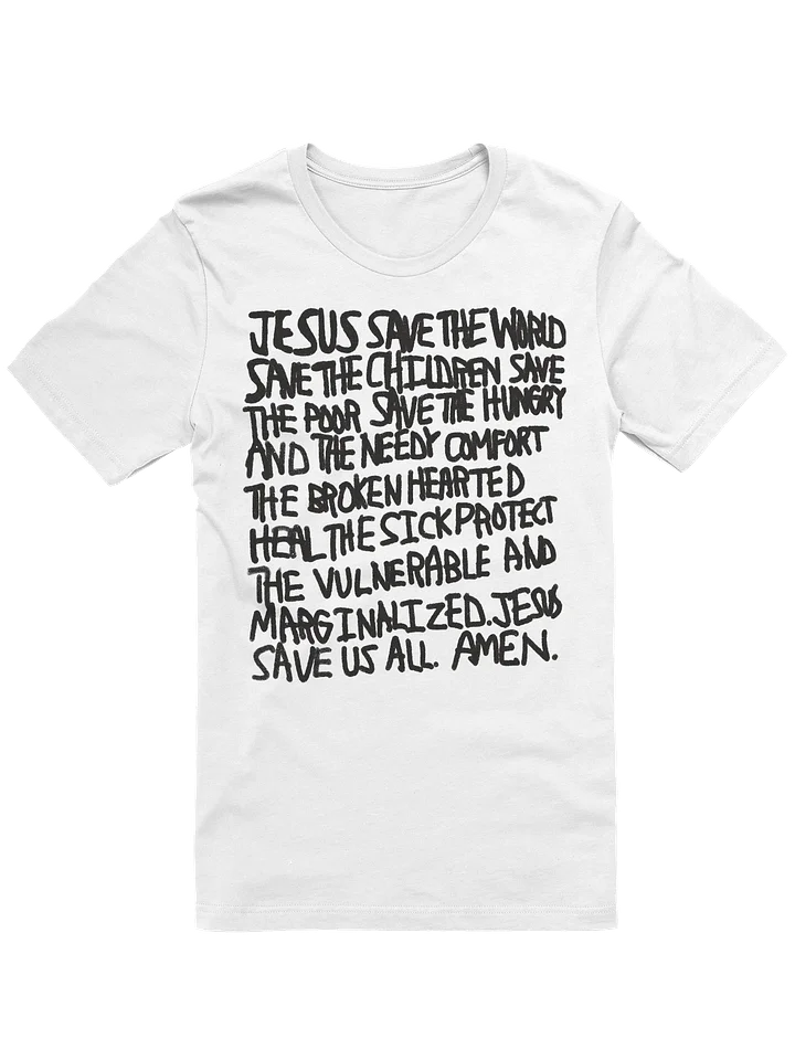 Jesus save us all Statement Tee product image (1)