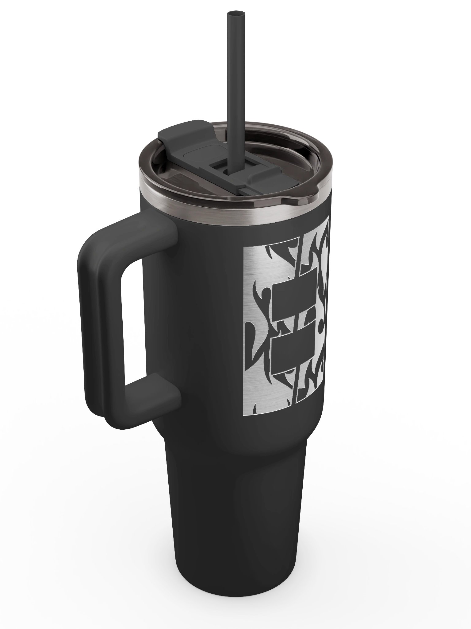 Travel tumbler with straw logo product image (29)