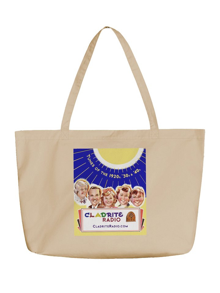 'Sunny Day' Organic Cotton Tote product image (1)
