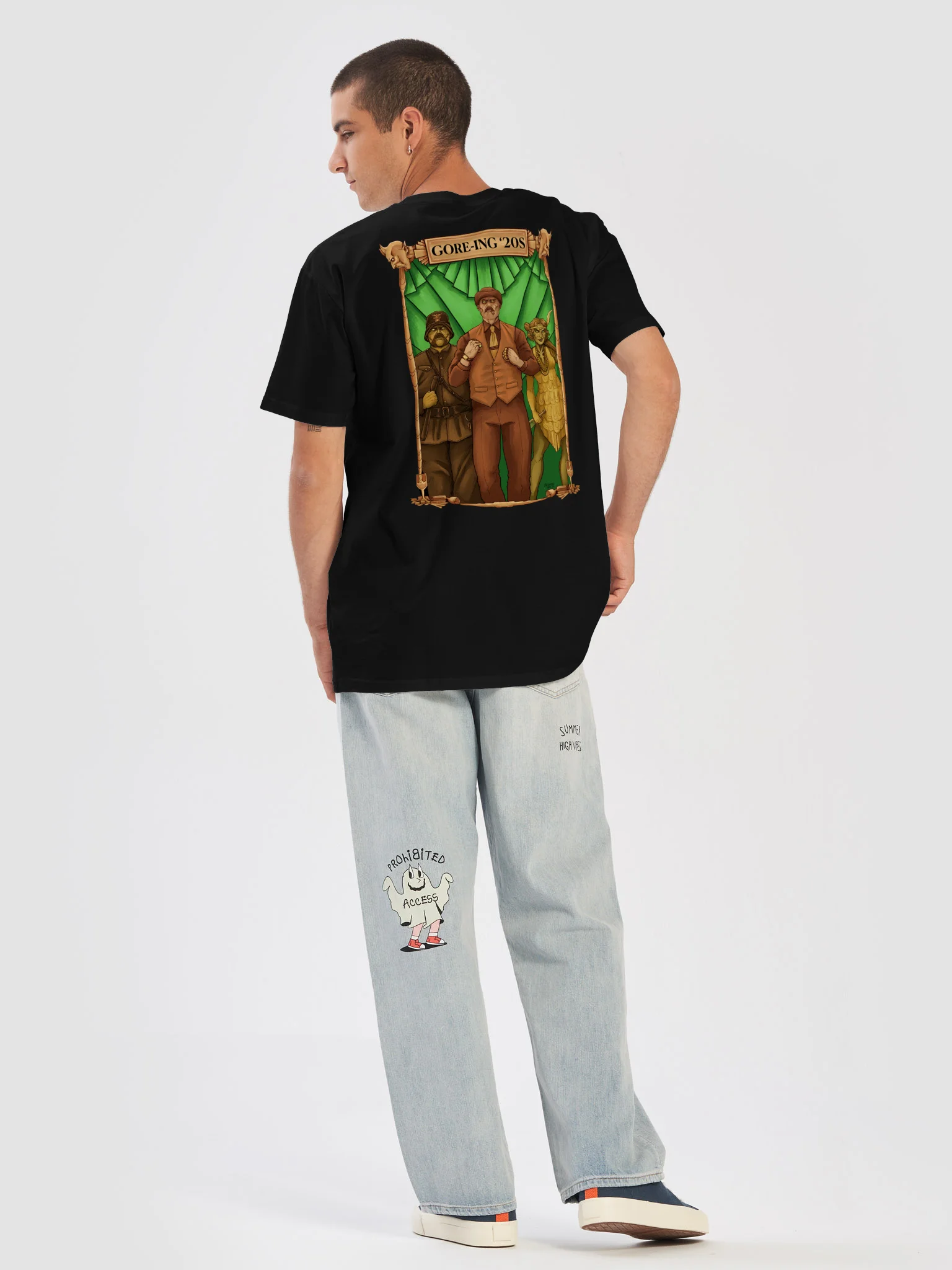 Goreing 20s Back Print Tee product image (24)