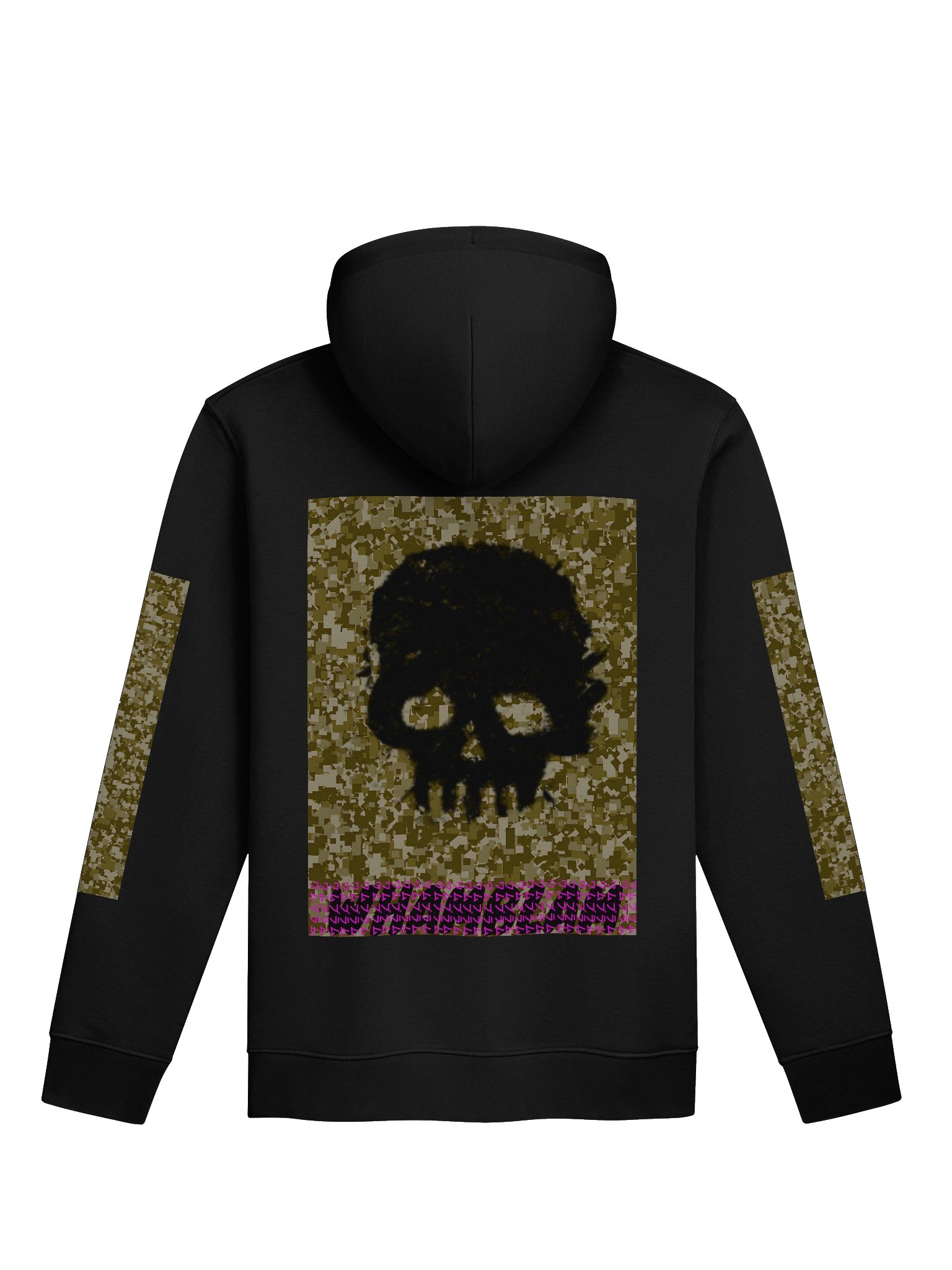 Pixelated Camo Eco Hoodie product image (2)