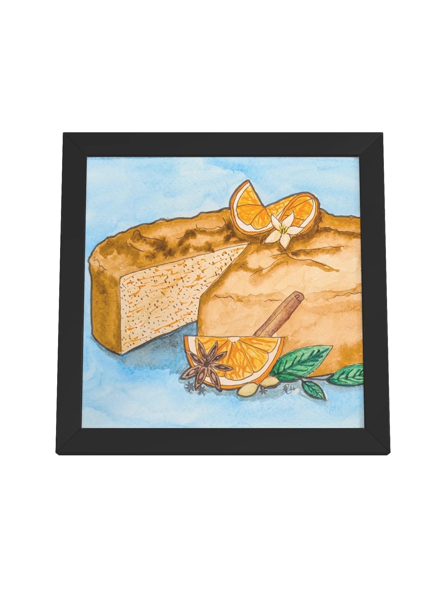 Orange Chai Cake (Framed) product image (14)