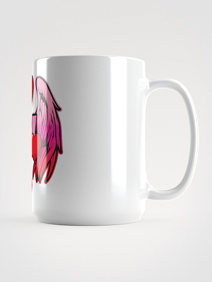 Wings of Joy White Glossy Mug product image (2)