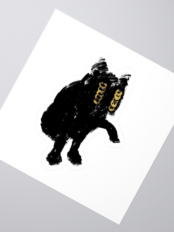 Cat with 10 eyes sticker product image (2)