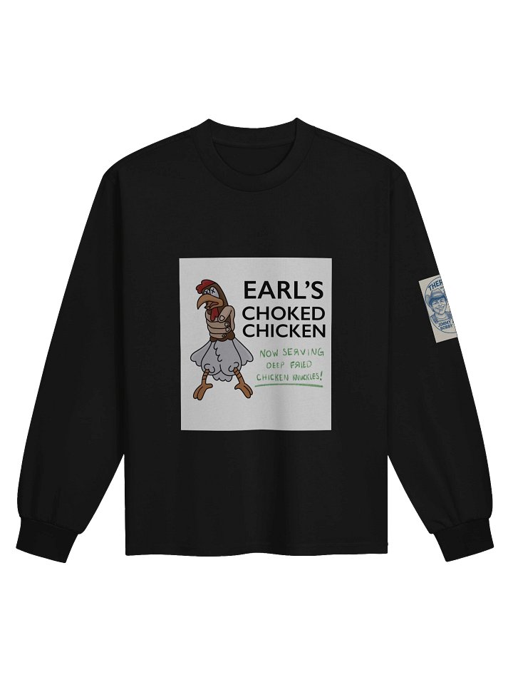 Long Sleeve Choke yer Chicken shirt product image (1)