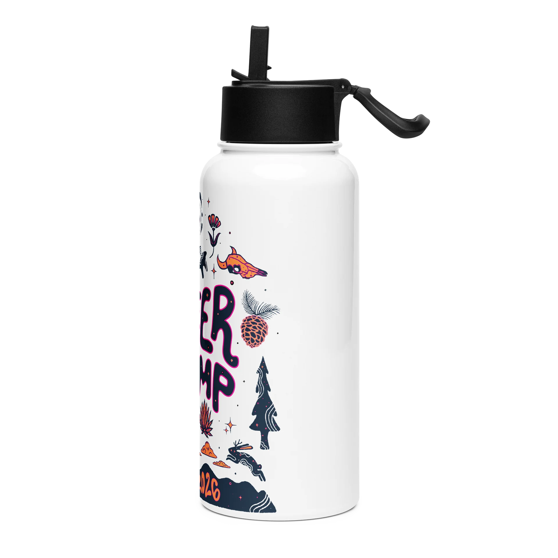2026 Queer Camp Stainless Steel Water Bottle product image (2)