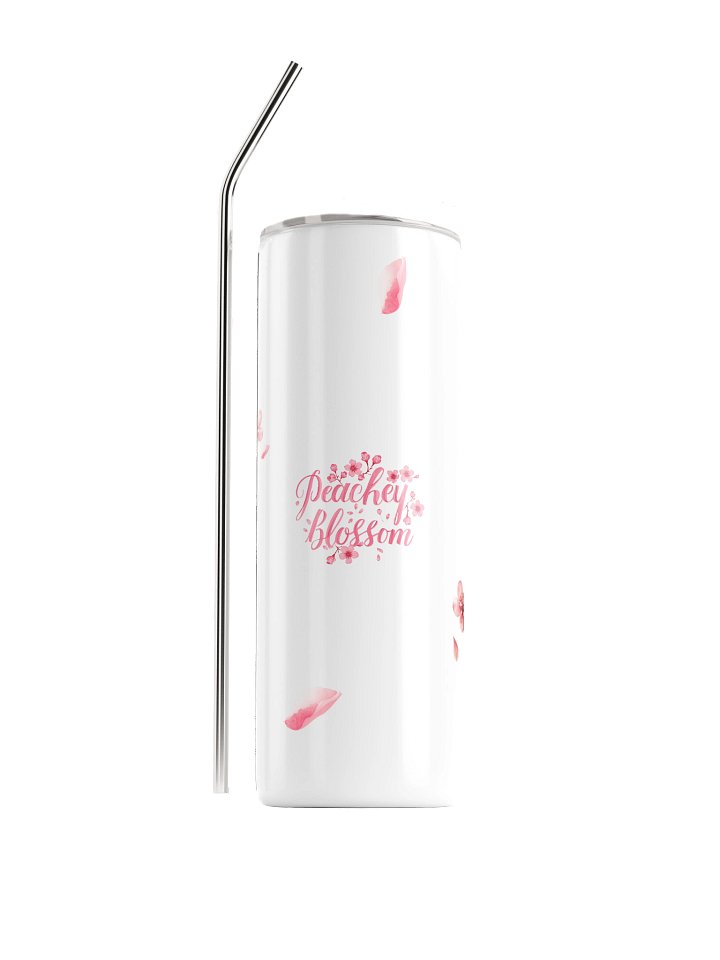 Peachey Blossom Stainless Steel Tumbler product image (1)