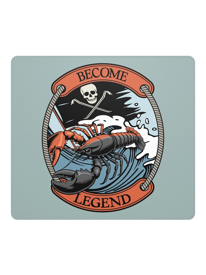 "Become Legend" Mousepad product image (2)