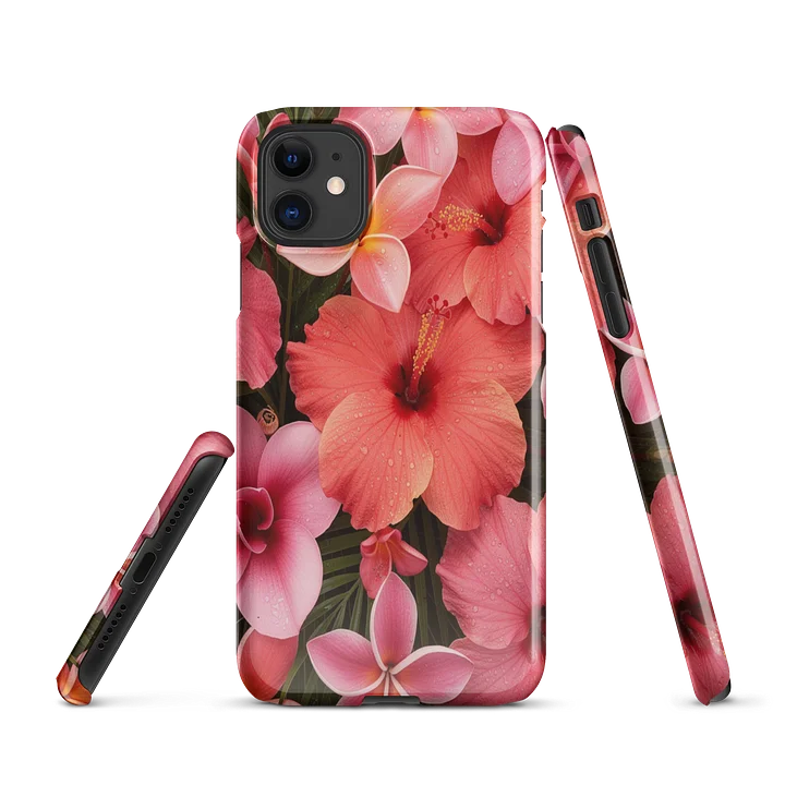 Hybiscus floral iPhone snapcase product image (1)