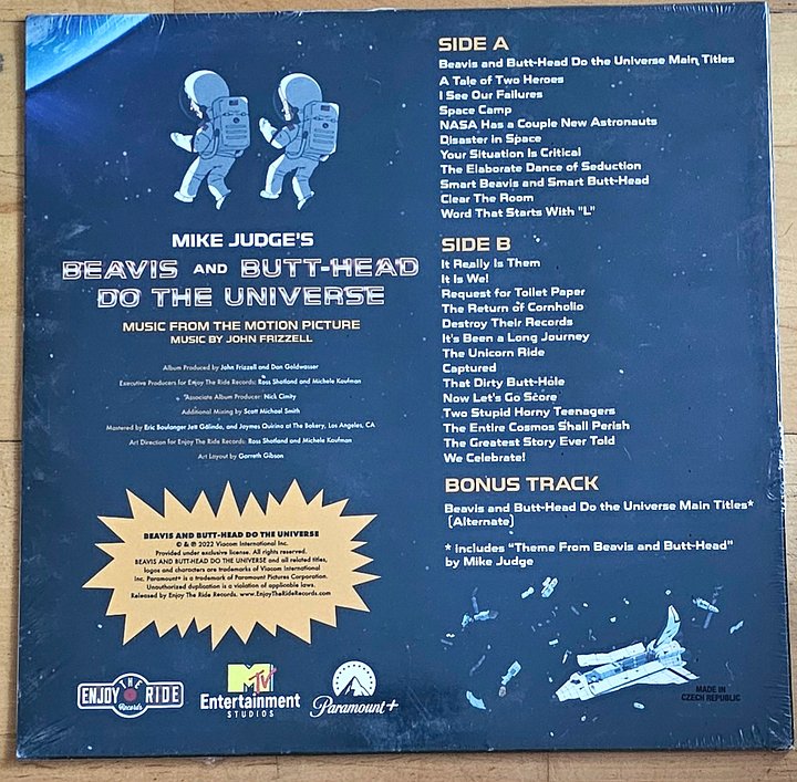 VINYL | Beavis & Butthead Do the Universe | Sealed product image (2)