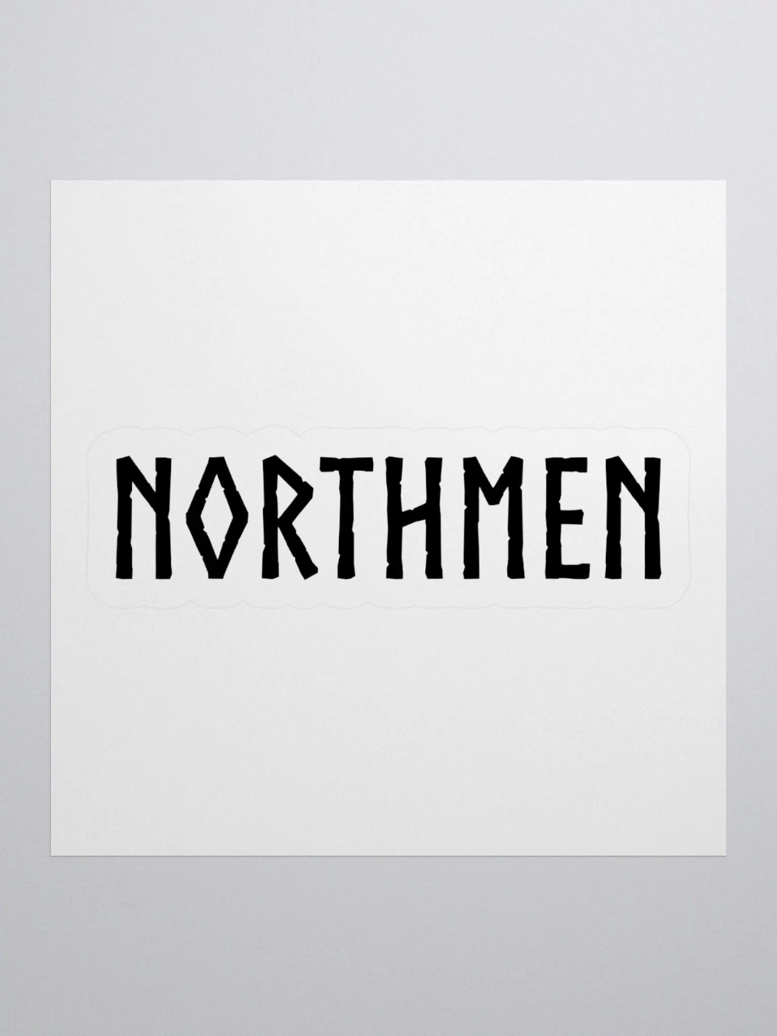 The Northmen - Black - Sticker product image (1)