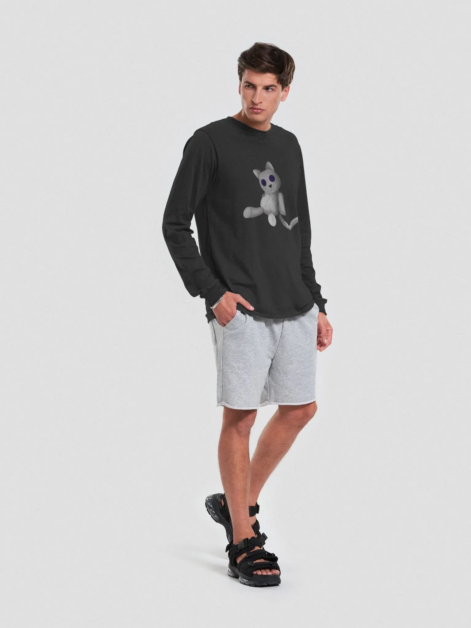 Snow Meow Stitched Top product image (38)