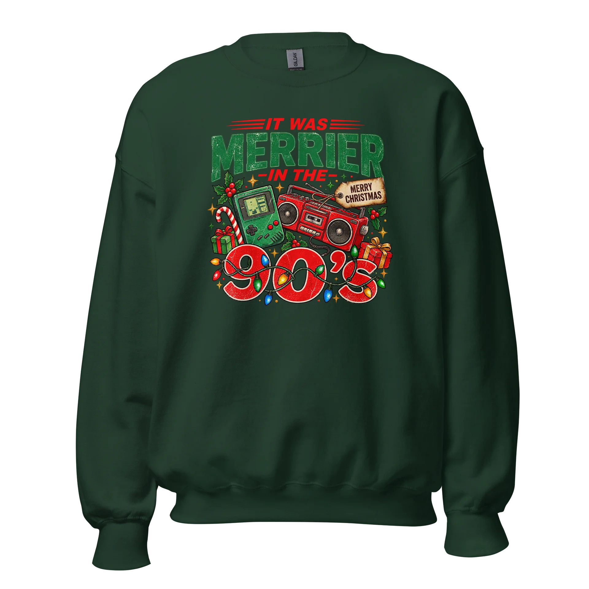 It Was Merrier In The 90's Sweatshirt product image (1)