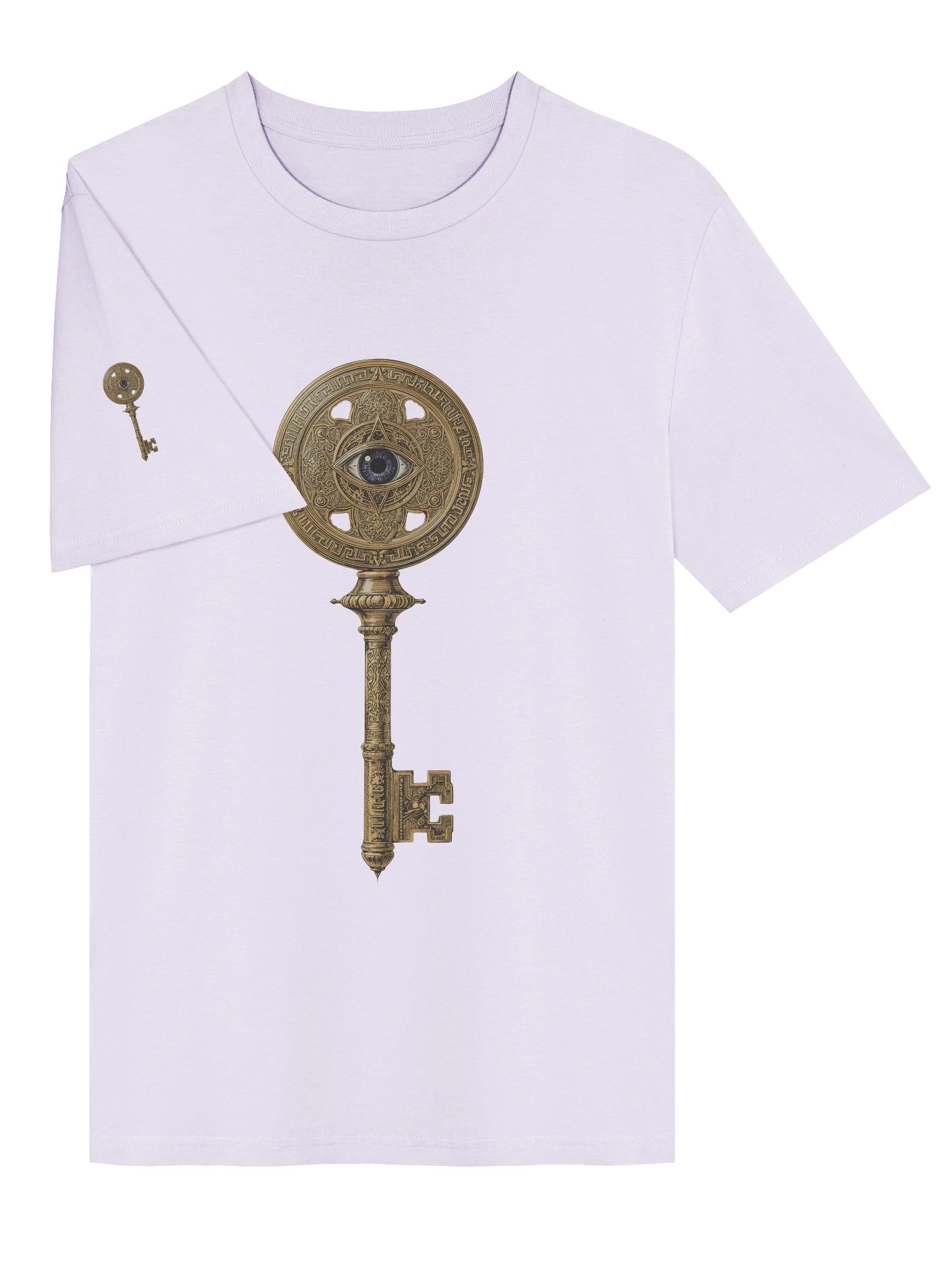 The Gatekeeper’s Key – Lavender Sigil Edition (Front + Right Shoulder Print) product image (3)