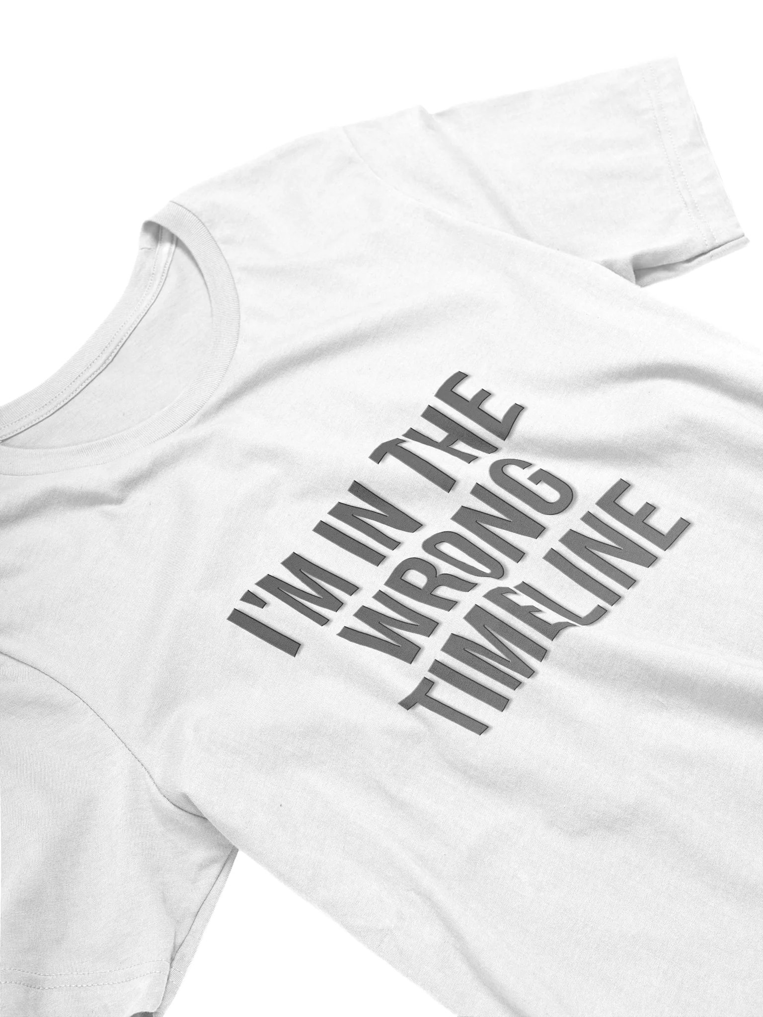 WRONG TIMELINE Supersoft T-shirt product image (16)