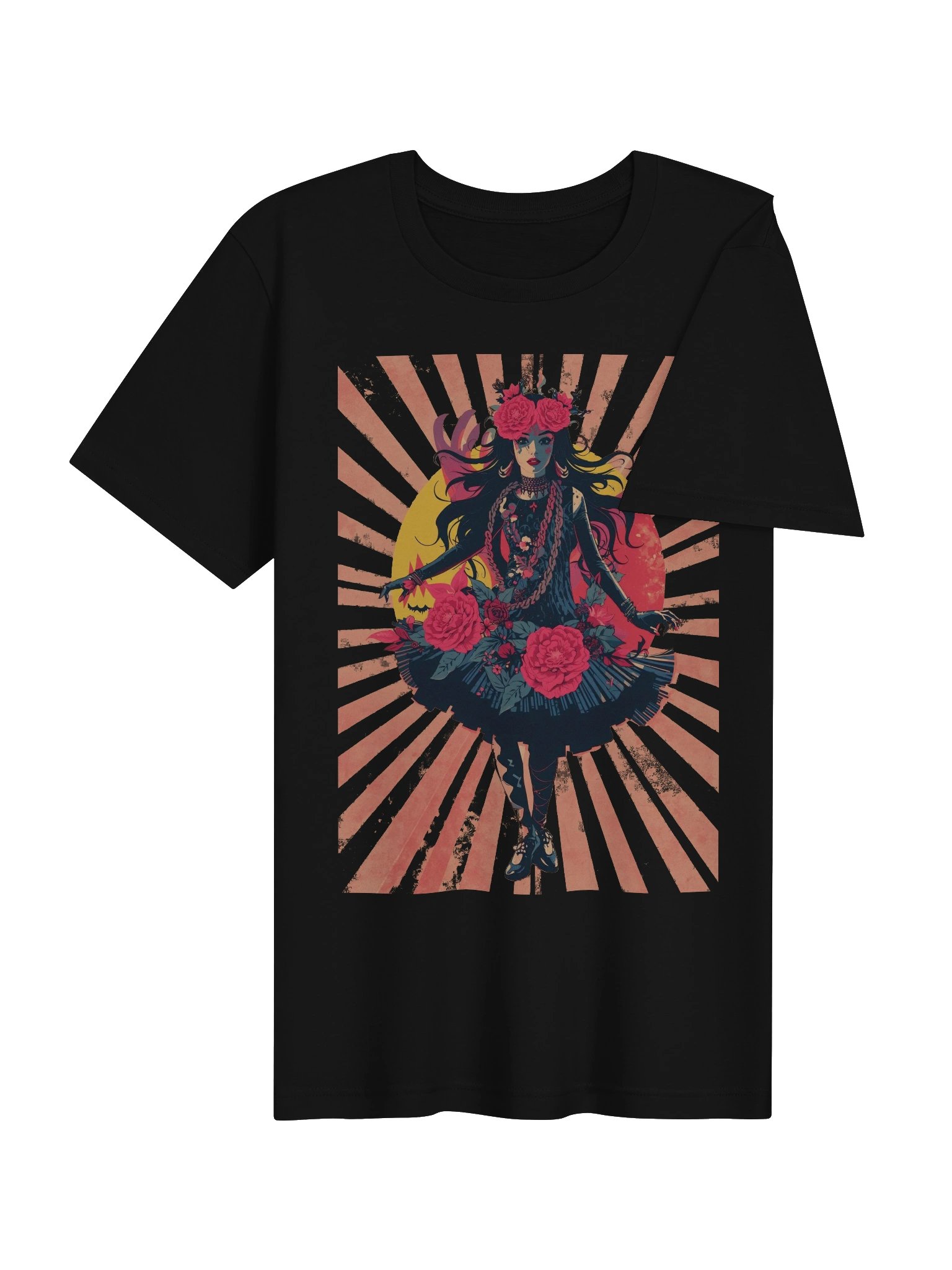 Floral Goddess Sunburst Supersoft Tee product image (7)