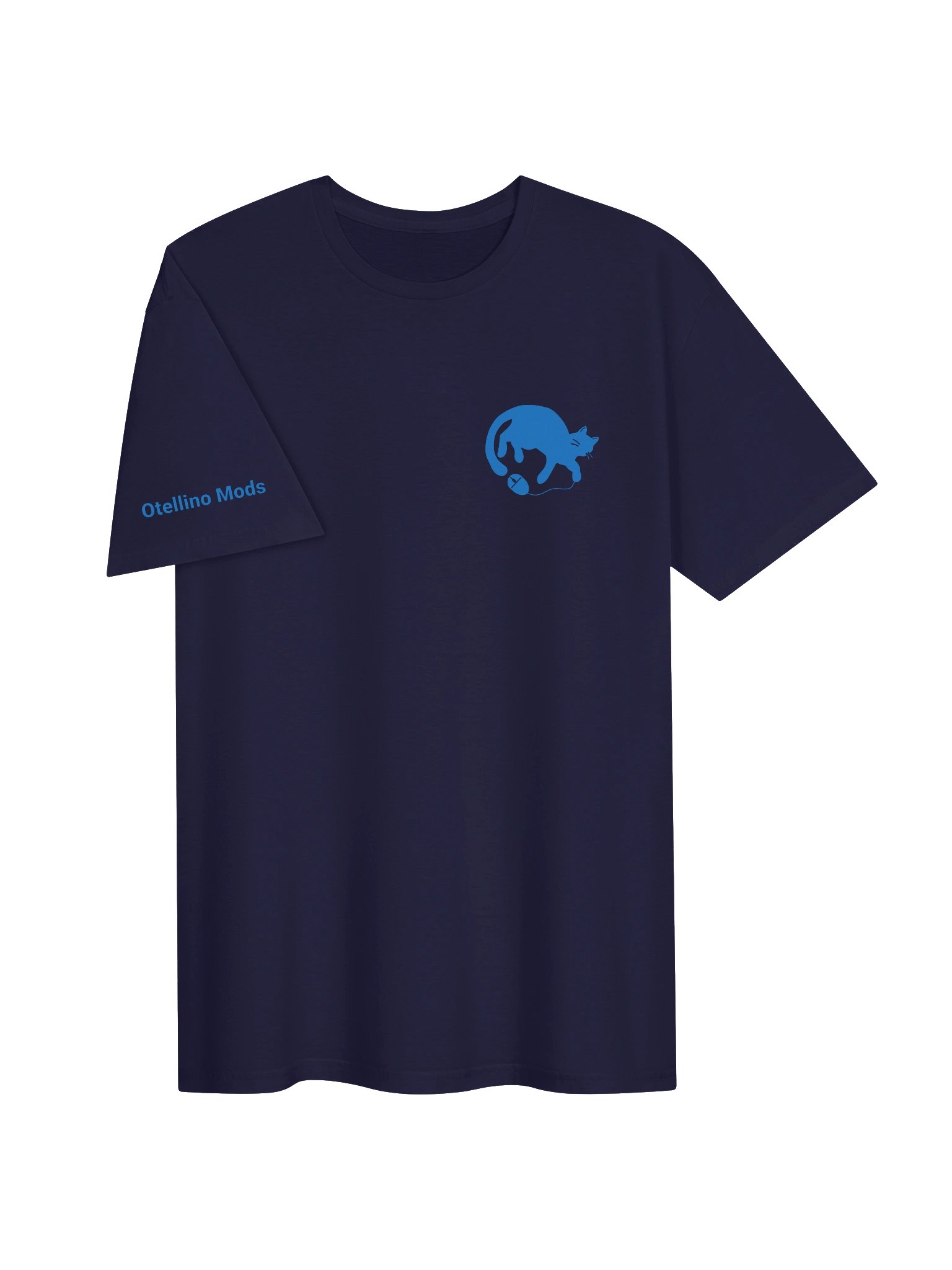 Otellino Mods Branded Unisex Tee (Blue Logo) product image (23)