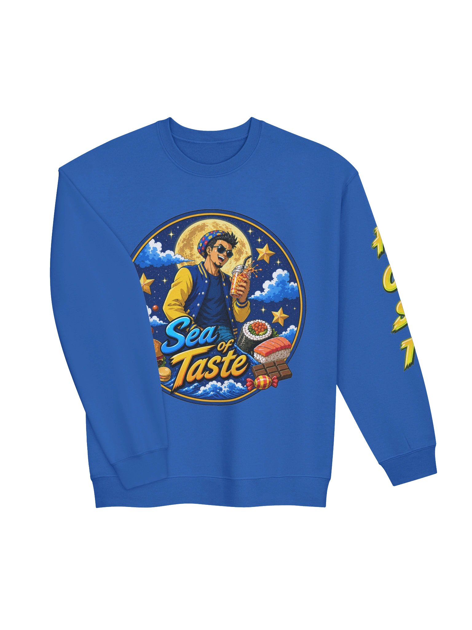 Sea of Taste | Moon Badge Crewneck product image (3)