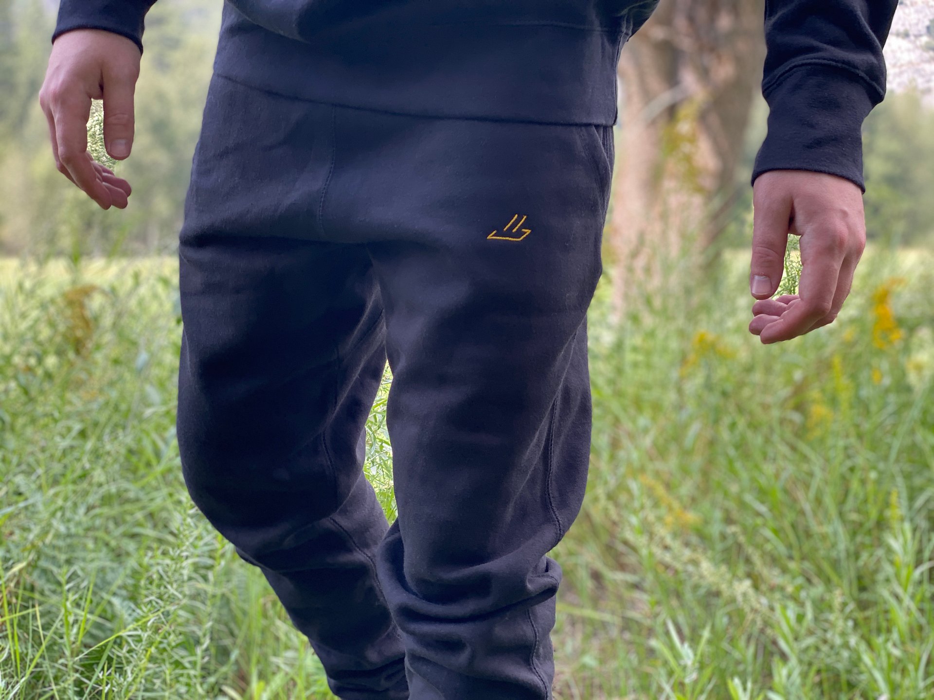Exclusive Premium 'Nice.' Drip Sweatshirt (Black) product image (8)