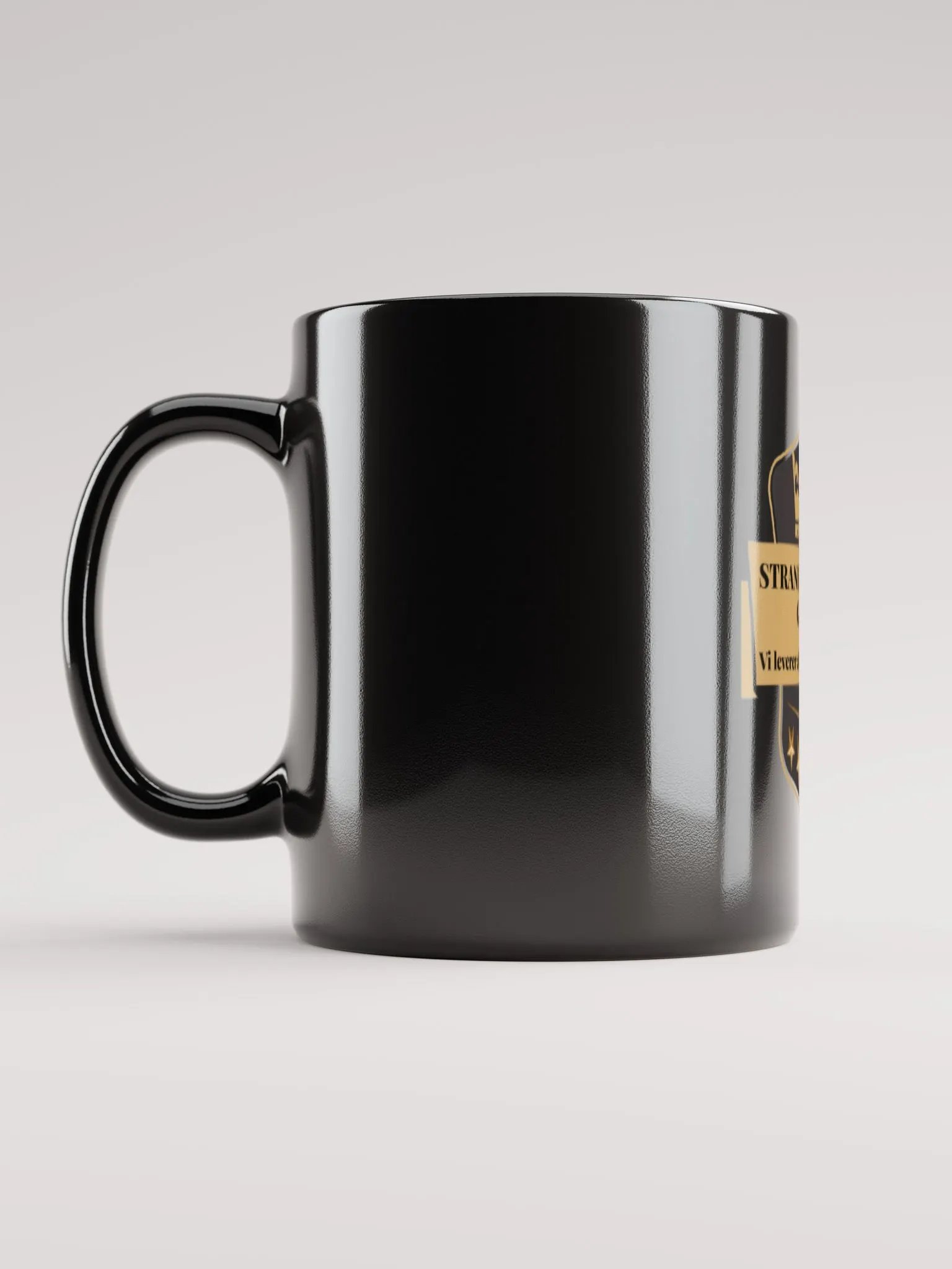 Black Glossy Mug product image (2)