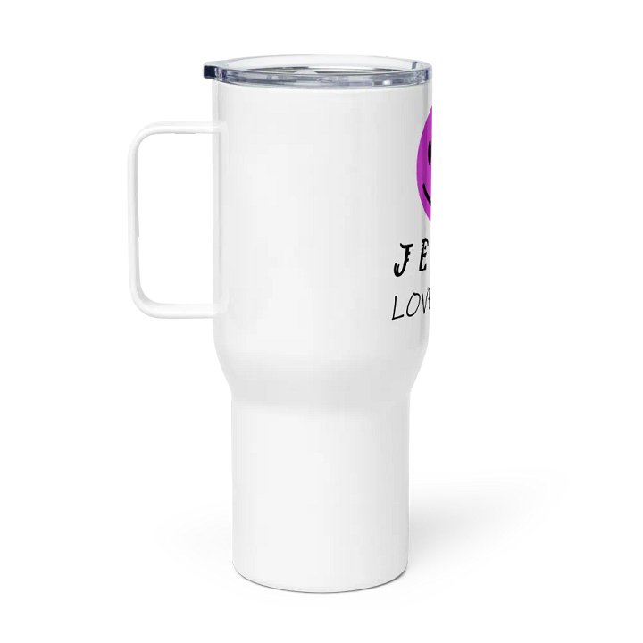 Smile Jesus Loves You Travel Cup product image (1)