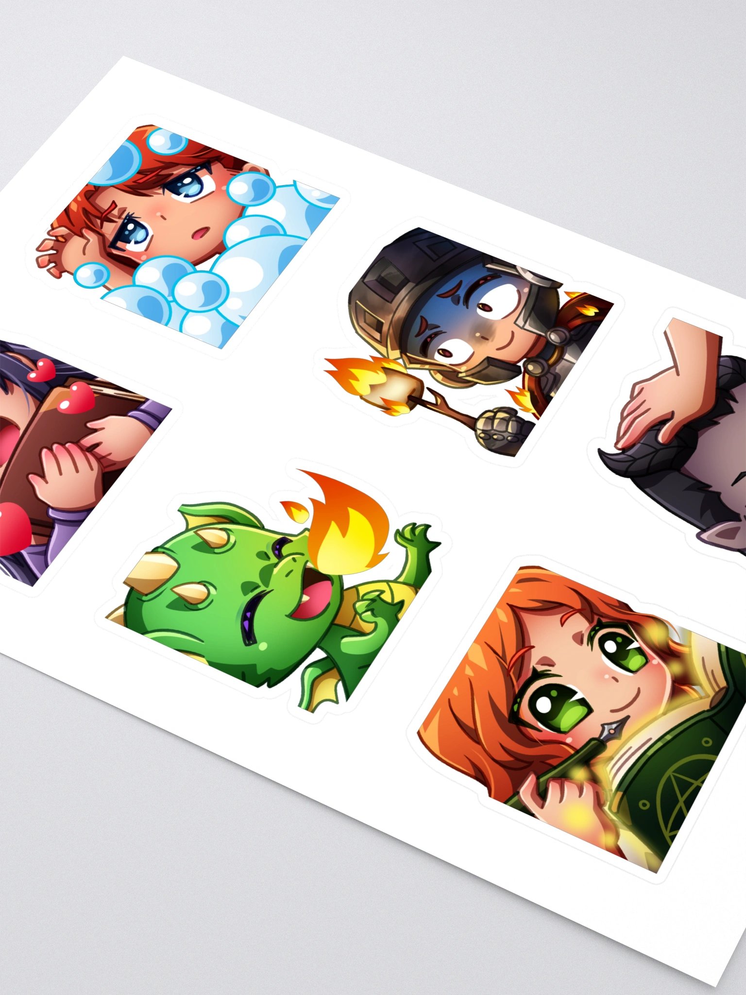Legends and Librarians Sticker Sheet 1 product image (1)