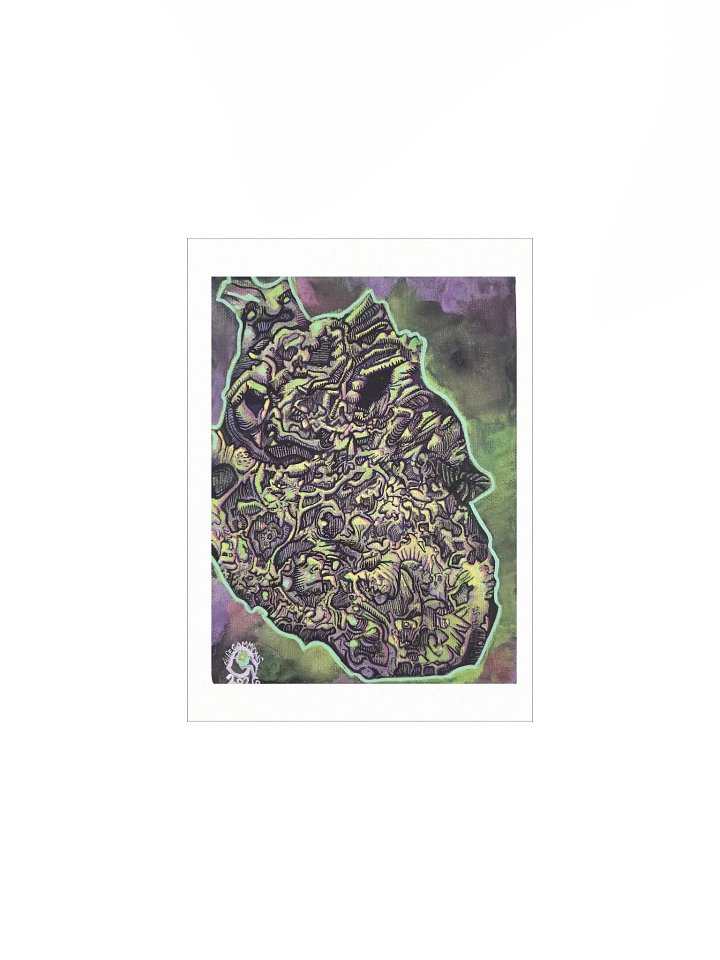 "Quiet the Mind" Vibrant Matte Poster Print product image (1)