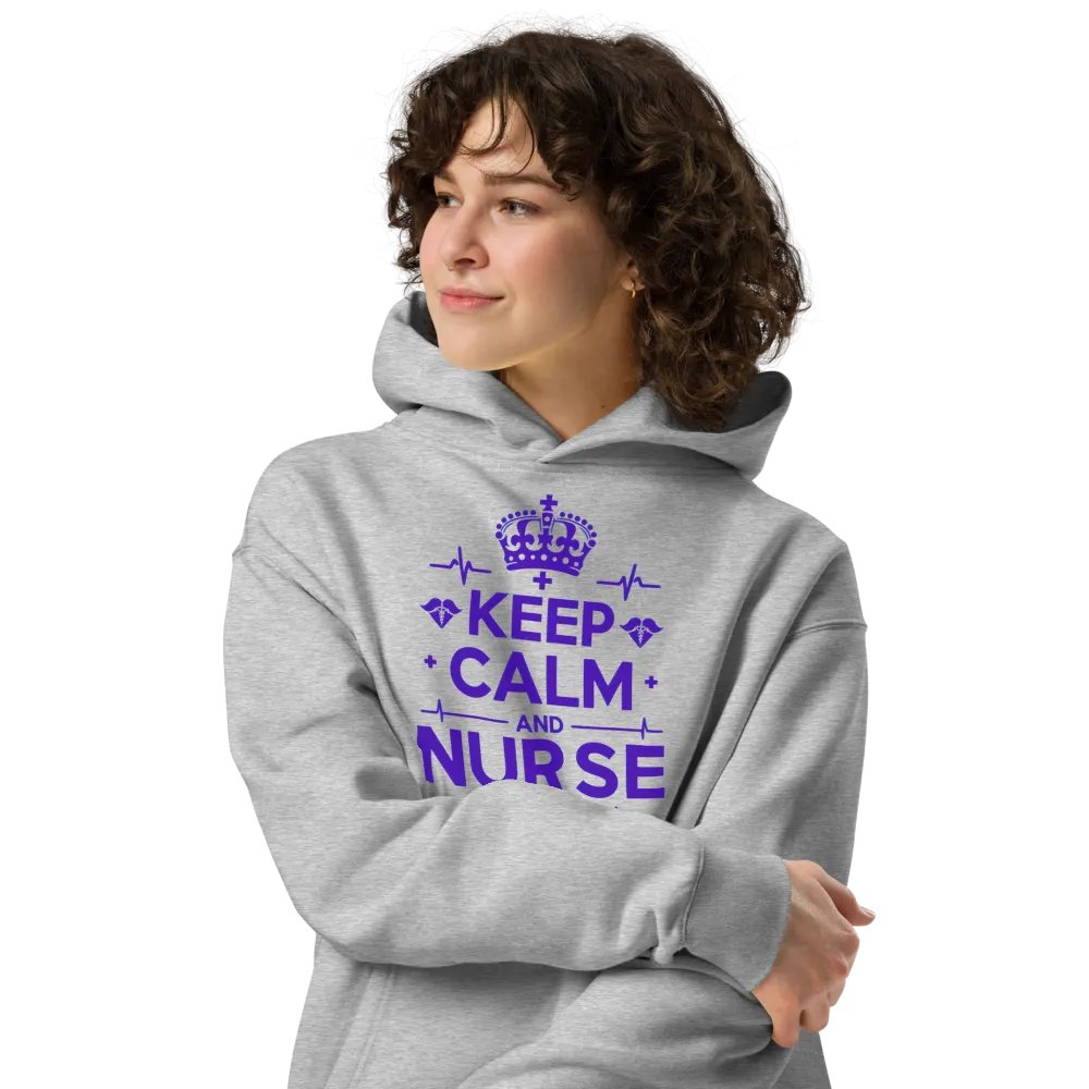 Crowned Nurse Unisex Hoodie product image (4)