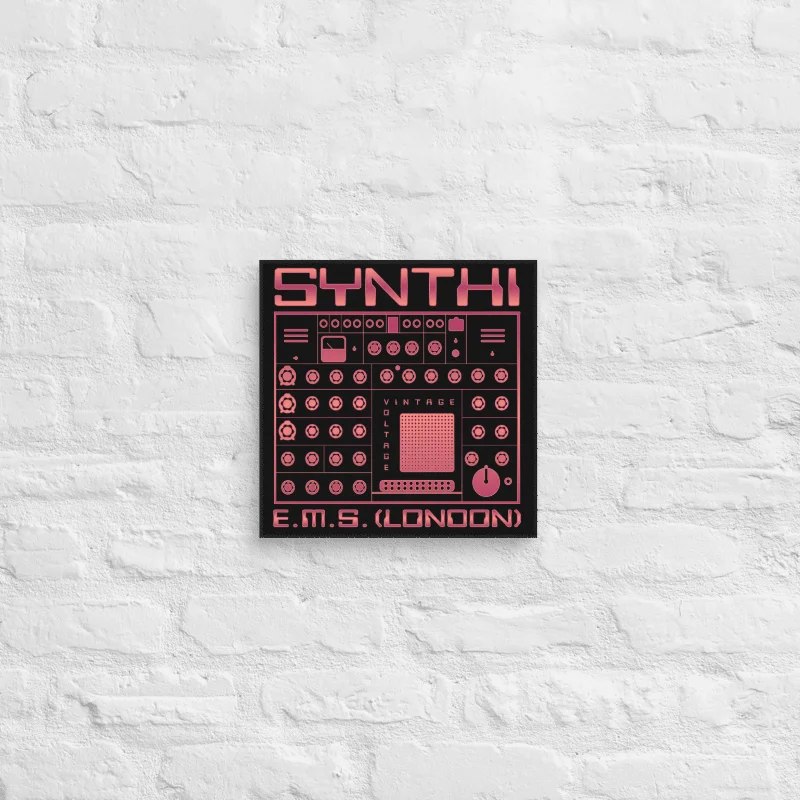 EMS Synthi Canvas Wall Art - AKS VCS3 Electronic Music Studios (Vintage Analog Synthesizer) product image (12)