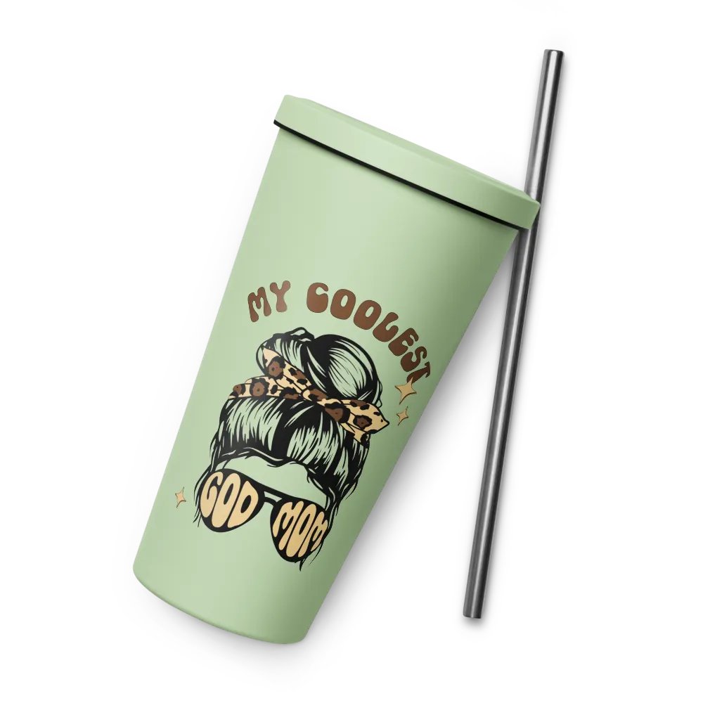 Godmother proposal coffee tumbler, Gift for godmom product image (52)