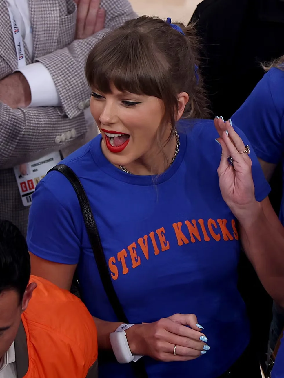 Stevie Knicks Taylor Swift Knicks Shirt product image (1)
