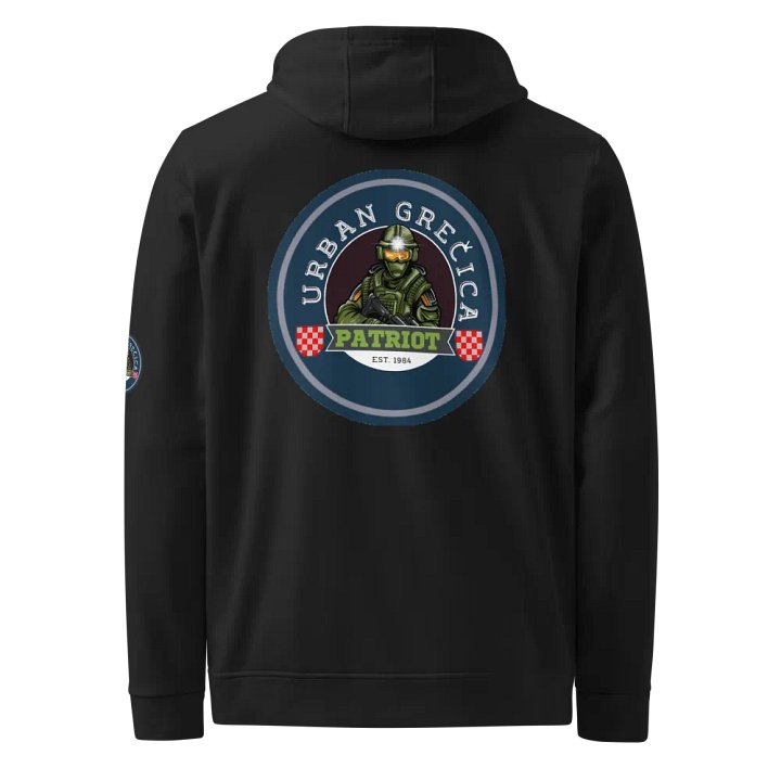 Urban Grečica Patriotic Fleece Hoodie product image (1)