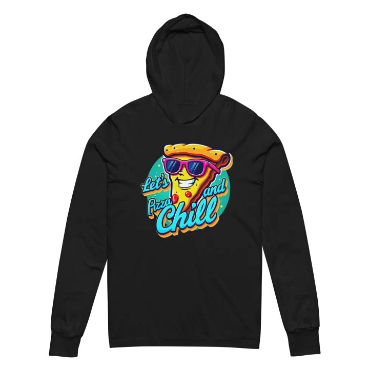 Pizza and Chill Vibes Hooded Tee Bella+Canvas (Adult Unisex) product image (6)